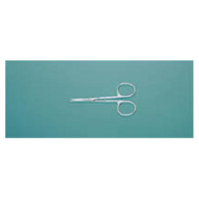 Scissors Iris 3-1/2" Smooth Straight 20mm Stainless Steel Ea
